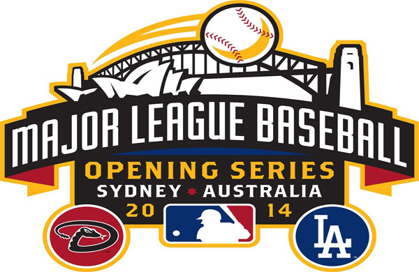 MLB Opening Day 2014 Special Event Logo iron on heat transfer